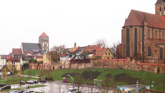 Rostocks historischer Stadtkern © Screenshot 