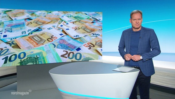 Moderator Thilo Tautz im Studio © Screenshot 