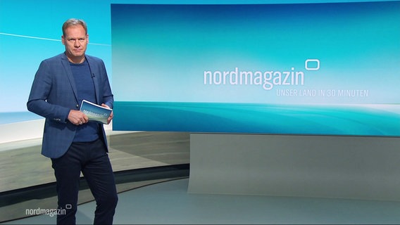 Moderator Thilo Tautz im Studio © Screenshot 