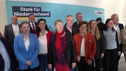 Politiker der CDU Niedersachsen posieren für ein Foto. © Screenshot 