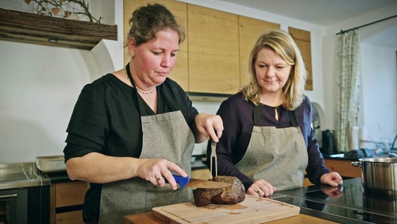 Theresa Tischner mit Landfrau © Screenshot 