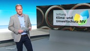 Thilo Tautz moderiert das "Nordmagazin - Land und leute". © Screenshot 