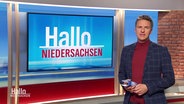 Arne-Torben Voigts moderiert Hallo Niedersachsen. © Screenshot 