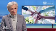 Sabine Johannsen von der Bürgerstiftung Hannover zum Gespräch im Studio. © Screenshot 