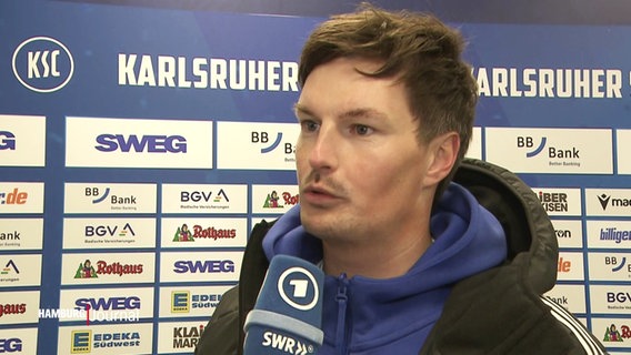 HSV-Trainer Merlin Polzin im Interview © Screenshot 