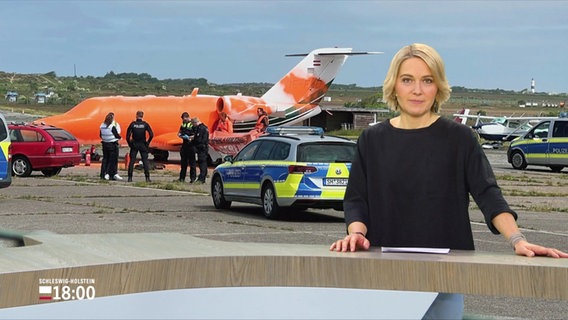 Marie-Luise Bram moderiert Schleswig-Holstein 18.00. © Screenshot 