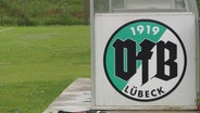 Das Logo des VfB Lübeck. © Screenshot 