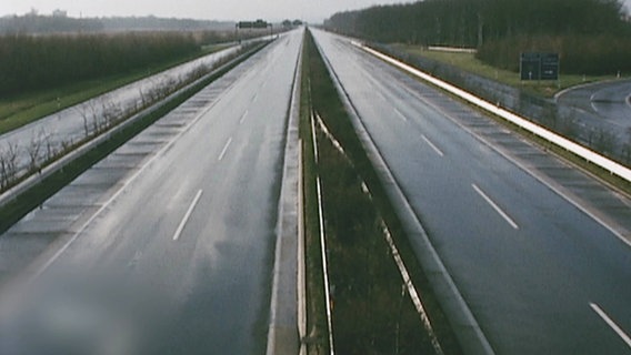 leere Autobahn 1973 © Screenshot 