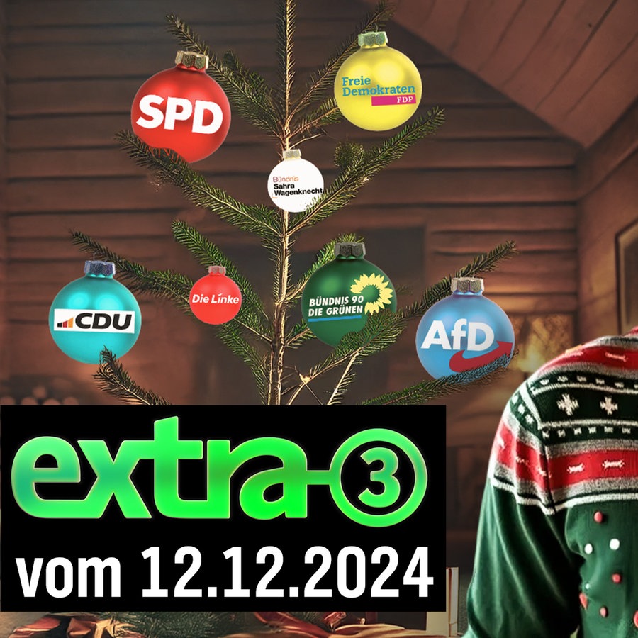 Extra 3 vom 12.12.2024 im Ersten