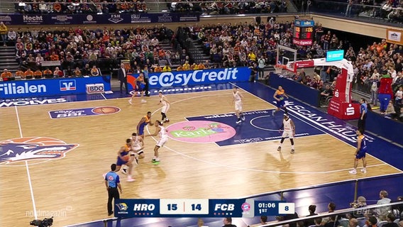 Basketballspiel © Screenshot 