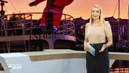 Alexandra Bauer moderiert Schleswig-Holstein 18.00. © Screenshot 