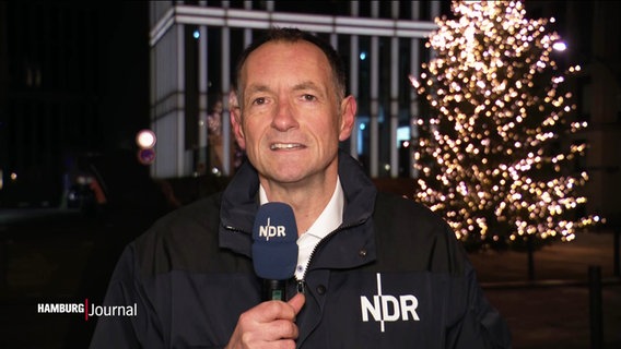 NDR-Reporter Peter Kleffmann © Screenshot 