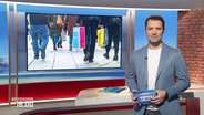 Johannes Avenarius moderiert Niedersachsen um 18:00 Uhr. © Screenshot 