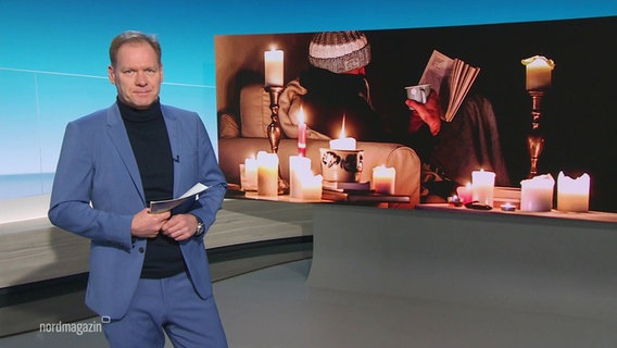 Thilo Tautz moderiert das Nordmagazin um 18:00 Uhr. © Screenshot 