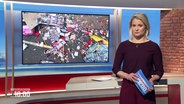 Kathrin Kampmann moderiert das Niedersachsen Magazin um 18 Uhr. © Screenshot 