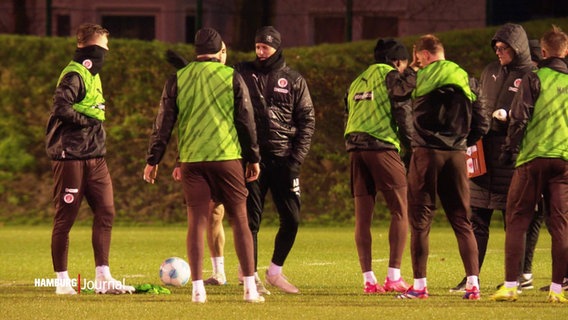 Training beim FC St. Pauli. © Screenshot 