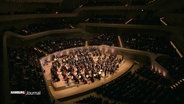 Blick in den Großen Saal der Elbphilharmonie. © Screenshot 