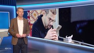 André Schünke moderiert NDR Info 17.00. © Screenshot 