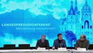 Die Landespressekonferenz gibt einen Ausblick auf das Jahr 2025. © Screenshot 