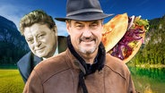 Franz-Josef Strauss, Markus Söder und Döner. (extra 3 vom 09.01.2025 im Ersten) © NDR 