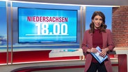 Lena Mosel moderiert Niedersachsen 18.00. © Screenshot 