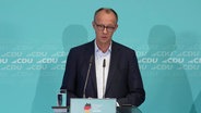 Kanzlerkandidat Friedrich Merz. © Screenshot 