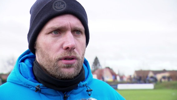 Hansa Rostock Trainer Daniel Brinkmann im Interview. © Screenshot 