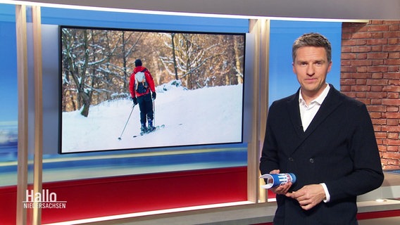 Arne-Torben Voigts moderiert Hallo Niedersachsen. © Screenshot 