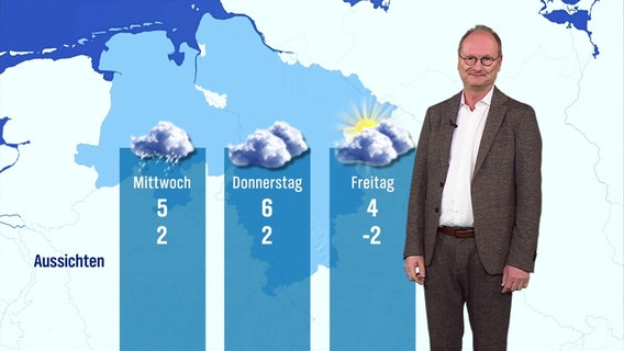 Sven Plöger moderiert das Wetter. © Screenshot 