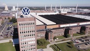 Blick auf das VW-Werk in Wolfsburg. © Screenshot 