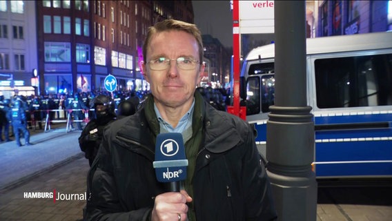 Heiko Sander berichtet. © Screenshot 