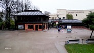 Der Eingang vom Tierpark in Hagenbeck. © Screenshot 