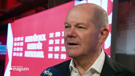 Bundeskanzler Olaf Scholz © Screenshot 