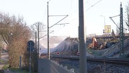 Die gesprengte Brücke in Waren © Screenshot 