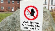 Zutritt-verboten-Schild © Screenshot 