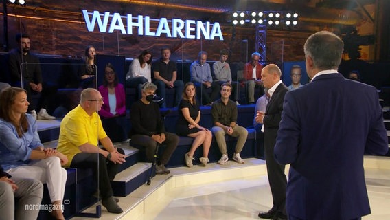 Die Wahlarena. © Screenshot 