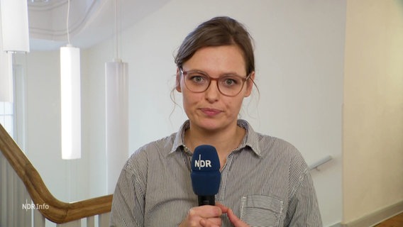 Reporterin Amelia Wischnewski. © Screenshot 