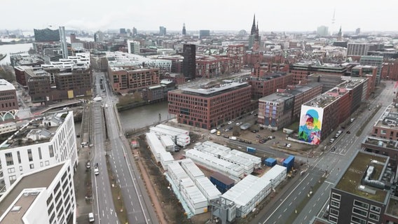 HafenCity in Hamburg. © Screenshot 