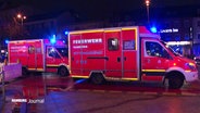 Mehrere Krankenwagen, Rettungsdienst der Feuerwehr. © Screenshot 