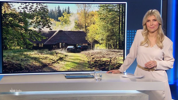 Bibiana Barth moderiert NDR Info um 16.00. © Screenshot 