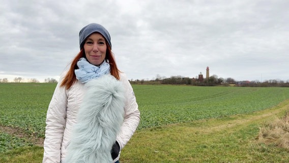 Michaela Koschak präsentiert das Wetter für Mecklenburg-Vorpommern © Screenshot 