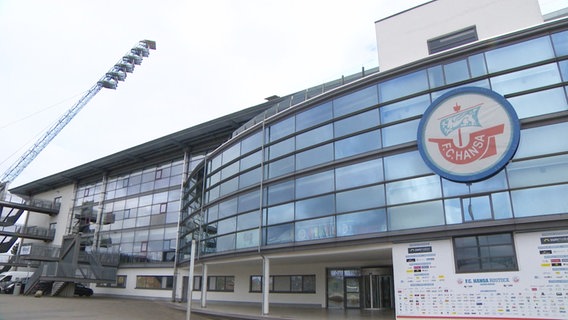 Das Ostseestadion von außen. © Screenshot 