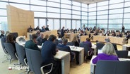 Eine Debatte im Landtag in Schleswig-Holstein. © Screenshot 