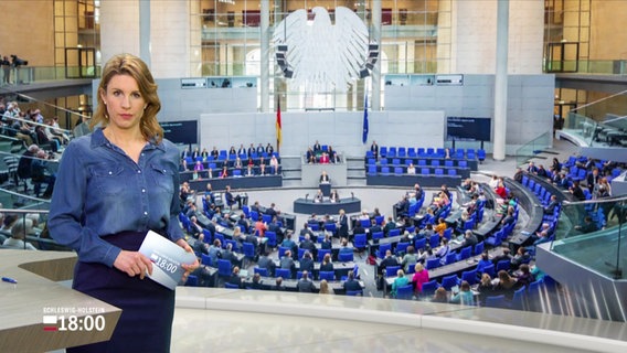 Eva Diederich moderiert Schleswig-Holstein 18.00. © Screenshot 