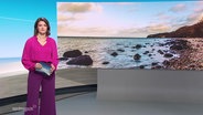 Frauke Rauner moderiert das Nordmagazin um 19:30 Uhr. © Screenshot 