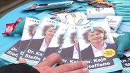 Wahlwerbung für Kaja Steffens von der CDU. © Screenshot 