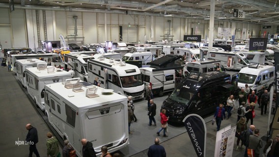 Ein Überblick über die Reise- und Caravaning-Messe. © Screenshot 