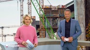 Moderationsduo Marie-Luise Bram und Gerrit Derkowski im Studio. © Screenshot 