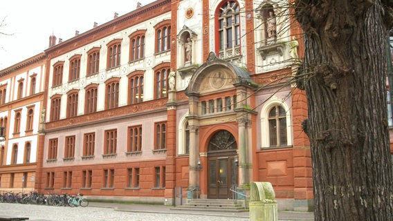 Hauptgebäude der Universität Rostock. © Screenshot 