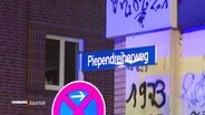 Straßenschild vom Piependreiherweg. © Screenshot 